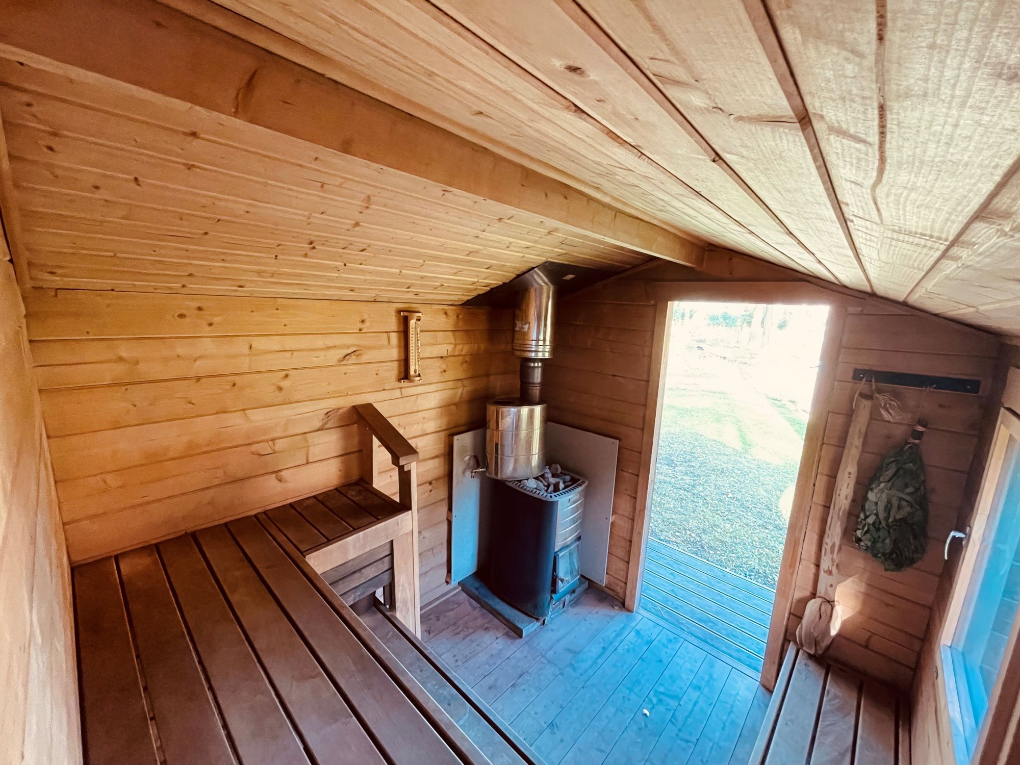 haagissaun, saunamaja